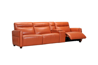 Gloria Sofa / Power Recliner / Full Leather 