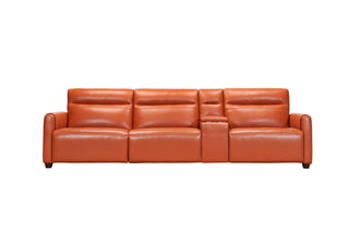 Gloria Sofa / Power Recliner / Full Leather 