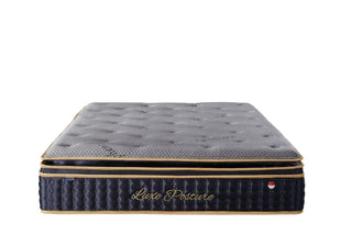 Luxe Posture 14'' Ice Silk Pocketed Spring Cooling Mattress 