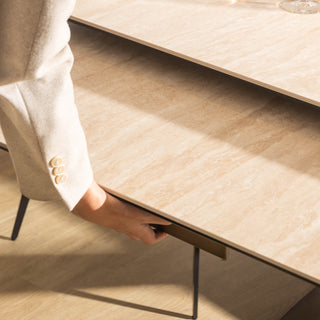 Morgan Extendable Dining Table / Sintered Stone Casa Concetto Singapore