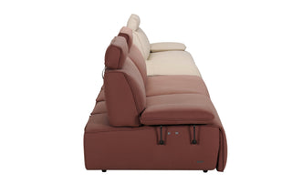 Orazio Sofa / Power Sliding Back-Rest + Incliner / Full Leather Casa Concetto Singapore