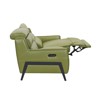 Clifton Sofa / Power Incliner + Adjustable Headrest / Full Leather 