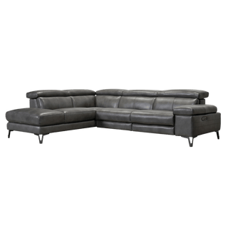 Lisette Sofa / Power Incliner + Adjustable Headrest / Full Leather 