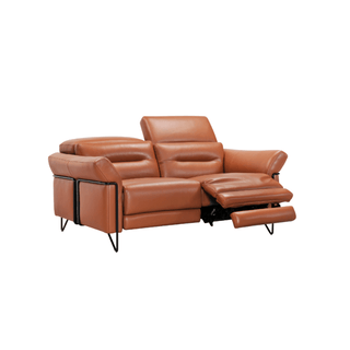 Sylvaine Sofa / Power Incliner + Adjustable Headrest / Full Leather 