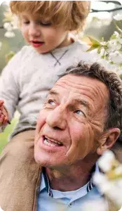 Grand-père et petit-fils